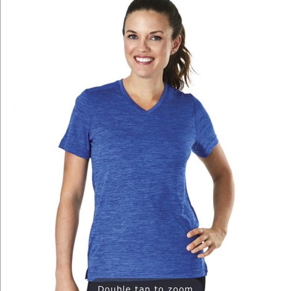WOMEN'S SPACE DYE PERFORMANCE TEE